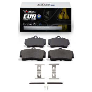 Porsche Boxster Brake Pads - Rear - R1 Concepts - Euro Ceramic - `97-`12